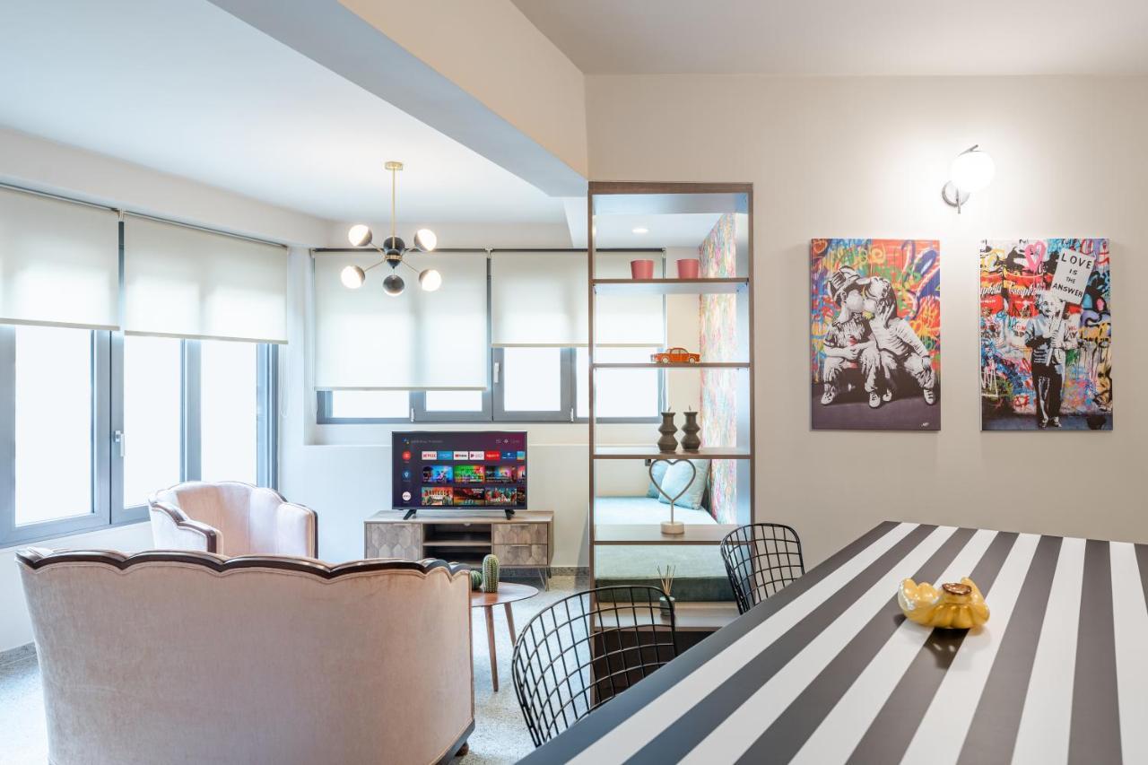Pop Art Homm In Groovy Koukaki Apartamento Atenas Exterior foto