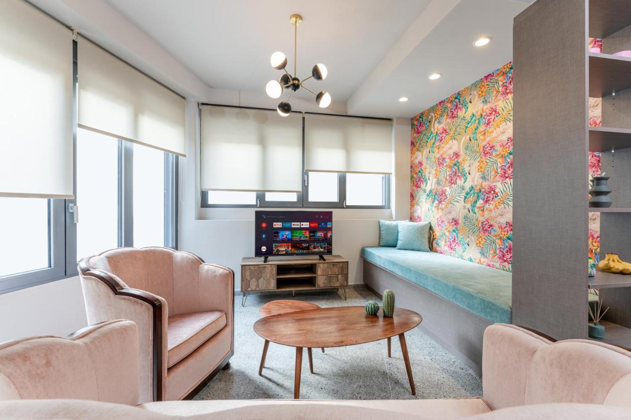 Pop Art Homm In Groovy Koukaki Apartamento Atenas Exterior foto
